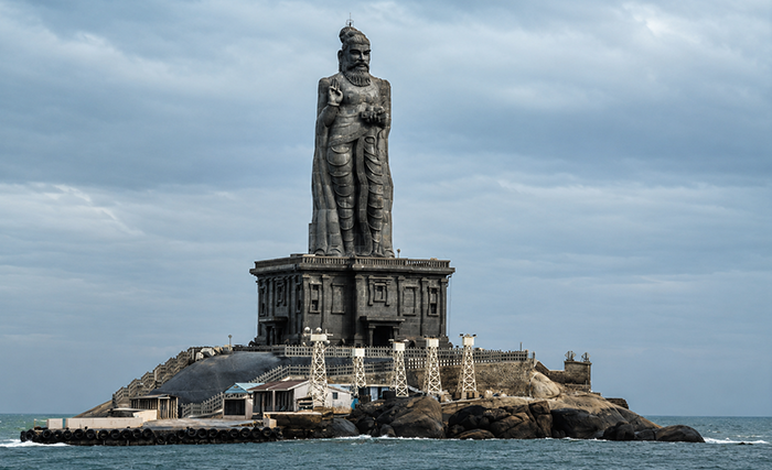 Thiruvalluvar Statue — Kanyakumari